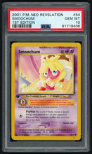 Load image into Gallery viewer, Pokemon Smoochum 1st Edition PSA 10 - Neo Revelation
