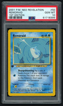 Load image into Gallery viewer, Pokemon Remoraid 1st Edition PSA 10 - Neo Revelation
