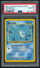 Load image into Gallery viewer, Pokemon Remoraid 1st Edition PSA 10 - Neo Revelation
