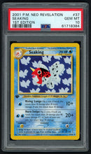 Load image into Gallery viewer, Pokemon Seaking 1st Edition PSA 10 - Neo Revelation
